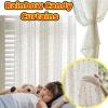 Rèm Ngày Cầu Vồng Sheer cho Phòng Khách - Màn Trượt Langsir Ngắn Nửa, 147.660₫