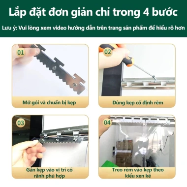 Rèm Nhựa PVC Ngăn Lạnh Trong Suốt Có Viền Nam Châm - Tặng Đầy Đủ Phụ Kiện và Ốp Chân Bảo Hành 5 Năm 9 Rèm Nhựa PVC Ngăn Lạnh Trong Suốt Có Viền Nam Châm - Tặng Đầy Đủ Phụ Kiện và Ốp Chân Bảo Hành 5 Năm 9
