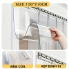 Rèm Nhựa PVC Ngăn Lạnh Trong Suốt Có Viền Nam Châm - Tặng Đầy Đủ Phụ Kiện và Ốp Chân Bảo Hành 5 Năm 11
