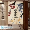 Rèm Noren Nhật treo lối đi, trang trí nhà hàng, hoạ tiết vòm cong - Giá 165.000 4