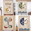 Rèm Nửa Mèo Vải Nhật Bản - Chống Rỉ, Treo, Phòng Ngủ & Tắm, Giá 194.400₫