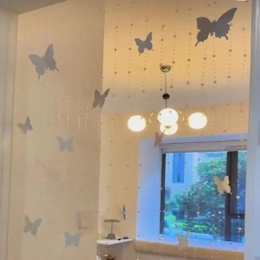 Rèm PVC Bướm Cửa Nền Trái Tim Cô Gái - Trang Trí Phòng Ngủ Giá Ưu Đãi 73.249đ 6 Rèm PVC Bướm Cửa Nền Trái Tim Cô Gái - Trang Trí Phòng Ngủ Giá Ưu Đãi 73.249đ 6