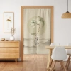 Rèm Retro Hoa & Chim Noren Phong Thủy - Phân Vùng Nhà Bếp Phòng Ngủ - Giá 180k 7