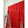 Rèm ruy băng 1.5x3.2m màu đỏ giảm 500.000đ, chất liệu bền, sang trọng, cách âm 3