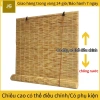 Rèm sậy điều chỉnh 100cm - Che nắng, che mưa, trang trí tường, vách ngăn, giá ưu đãi 200.000đ