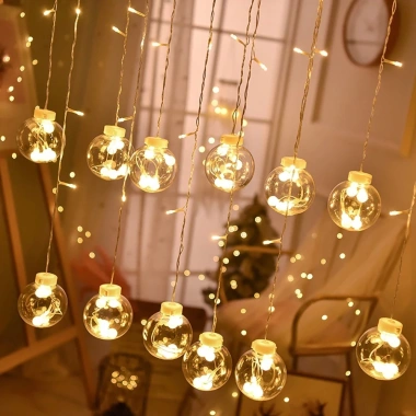 Rèm Thả Đèn Led Trang Trí Mặt Trăng Ngôi Sao 3m - Nhiều Màu, Cắm Điện, Giá 60.000đ 7 Rèm Thả Đèn Led Trang Trí Mặt Trăng Ngôi Sao 3m - Nhiều Màu, Cắm Điện, Giá 60.000đ 7