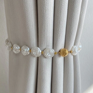 Rèm Tie Dây Đai Shell Rose - Trang Trí Nhà Sang Trọng, Giá Ưu Đãi 112,398VND 3