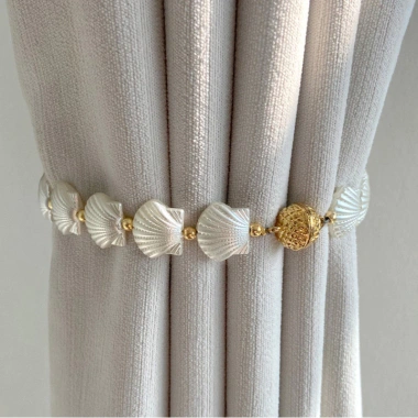Rèm Tie Dây Đai Shell Rose - Trang Trí Nhà Sang Trọng, Giá Ưu Đãi 112,398VND 5