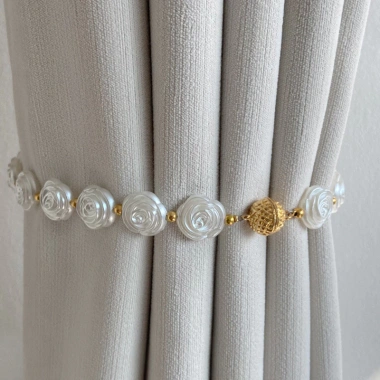 Rèm Tie Dây Đai Shell Rose - Trang Trí Nhà Sang Trọng, Giá Ưu Đãi 112,398VND 6