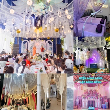 Rèm trang trí đa năng cho sự kiện, Spa, gia đình, rạp cưới - Cắt chiều dài tùy chỉnh, giá 95.000đ 3