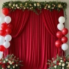 Rèm trang trí tiệc cưới, sinh nhật – Phông nền studio gấp nếp sẵn, giá chỉ 138.000₫