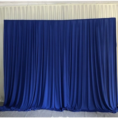 Rèm trang trí tiệc cưới, sinh nhật – Phông nền studio gấp nếp sẵn, giá chỉ 138.000₫