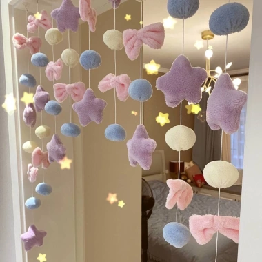 Rèm Treo Cửa Phòng Ngủ Trẻ Em Littlefish Không Cần Khoan - Chịu Lực Cao 4