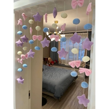 Rèm Treo Cửa Phòng Ngủ Trẻ Em Littlefish Không Cần Khoan - Chịu Lực Cao 5