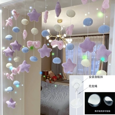 Rèm Treo Cửa Phòng Ngủ Trẻ Em Littlefish Không Cần Khoan - Chịu Lực Cao 10