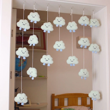 Rèm treo cửa vải nhung dễ thương, dán không khoan tường – giá chỉ 125k 7 Rèm treo cửa vải nhung dễ thương, dán không khoan tường – giá chỉ 125k 7