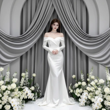 Rèm Vải Thun Lạnh Cao Cấp - Bóng Mượt, Rủ Đẹp, Trang Trí Tiệc Cưới, Background Chụp Ảnh, Giá 38.000 VND