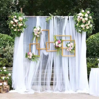 Rèm Vải VOAN LƯỚI TUTU Đủ Màu Đẹp ống luồn dây - Chụp ảnh cưới, tiệc sinh nhật, giá 18.000 VND 8