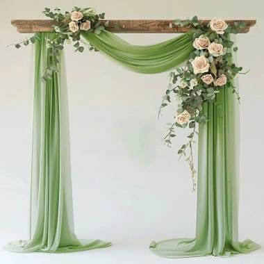 Rèm vải voan thun ánh nhũ may sẵn - Phông nền sinh nhật, tiệc cưới, giá 109.000 5 Rèm vải voan thun ánh nhũ may sẵn - Phông nền sinh nhật, tiệc cưới, giá 109.000 5