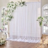 Rèm Voan Lưới 5cm Luồn Sẵn Size Tùy Chỉnh - Trang Trí Tiệc Cưới, Nền Chụp Ảnh Lãng Mạn, Giá Ưu Đãi 18.000 VND 6