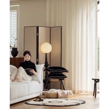 Rèm voan LW9.395 - Cản nắng, chống chói, decor phòng khách & ngủ, giá chỉ 350.000