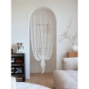 Rèm Voan Trắng Dán Tường MYAHOME Họa Tiết Luồng Ống Vintage Decor Phòng Ngủ 110k 7