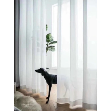 Rèm von trắng Hạt Mưa Hàn Quốc - Ngăn giường, trang trí cửa sổ, giá 150.000 VND 4 Rèm von trắng Hạt Mưa Hàn Quốc - Ngăn giường, trang trí cửa sổ, giá 150.000 VND 4