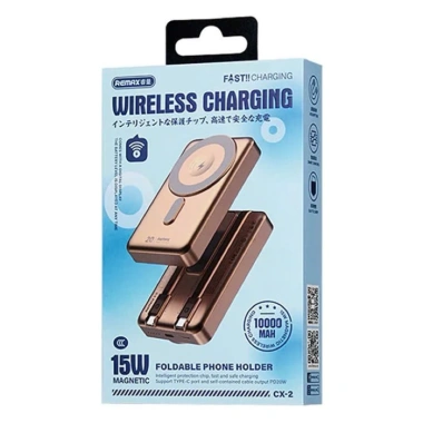 REMAX CX-2 Pin sạc dự phòng không dây 10.000mAh QC3.0 PD 20W - Giá chỉ 499.000đ