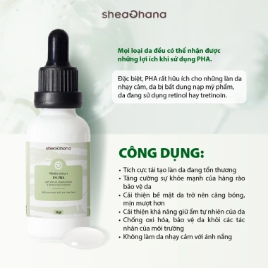 Renew Serum 10% PHA 30gr - Phục hồi da SheaGhana, giảm giá 430k, làm sáng da