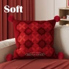 Retro Đèn Đỏ Gối Vuông Sang Trọng - Tháo Rời, Đệm Phòng Khách, Giá ưu đãi 143.754₫ 6