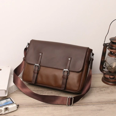 Retro Messenger Túi Da PU Nam Công Sở - Thiết Kế Retro Thời Trang, Giá 684.720₫
