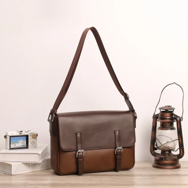 Retro Messenger Túi Da PU Nam Công Sở - Thiết Kế Retro Thời Trang, Giá 684.720₫
