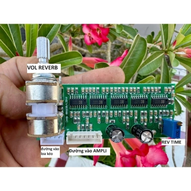 Reverb Mini IC5 Ver 1.0 - Hiệu ứng Reverb cho ampli, loa kéo, mixer, giảm giá 22% 2