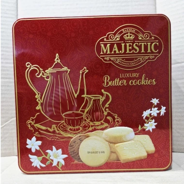 Richy Kenju Bánh Quy Nougat Kem Sữa Hộp Thiếc 372g Tết 2.026 chỉ 77.000đ