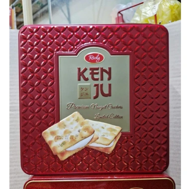 Richy Kenju Bánh Quy Nougat Kem Sữa Hộp Thiếc 372g Tết 2.026 chỉ 77.000đ