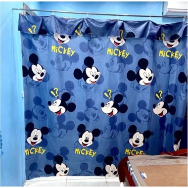 Rido Rèm Cửa Che Gác Trọ, Ngăn Phòng Trọ Móc Treo Vải Cotton Poly - Giá 28.000 5