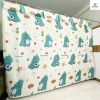 Rido Rèm Cửa Che Gác Trọ, Ngăn Phòng Trọ Móc Treo Vải Cotton Poly - Giá 28.000 9