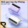 RII New 10.000mAh Mini Powerbank 4 Cáp Tích Hợp iPhone Type-C Micro - Sạc nhanh, Bảo hành 12 tháng - Giá 198.000đ 7