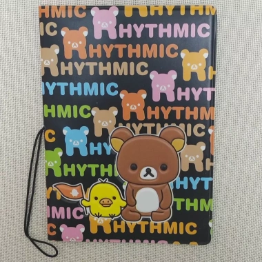 Rilakkuma Giá Đỡ Hộ Chiếu Bao Da - Ví Du Lịch Phim Hoạt Hình Du Khách Nước Ngoài 7