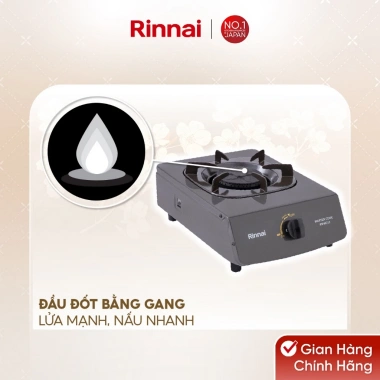 Rinnai RV-MC15G Bếp gas dương mặt men, kiềng men – Dùng bình gas lớn, Giá 532.950₫ 3