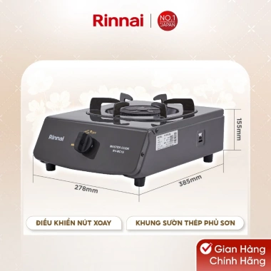 Rinnai RV-MC15G Bếp gas dương mặt men, kiềng men – Dùng bình gas lớn, Giá 532.950₫ 6