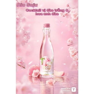 Rio Cocktail Chai 300ml - Soju hương trái cây, giảm giá 22% chỉ 78.999đ, thức uống nhẹ nhàng