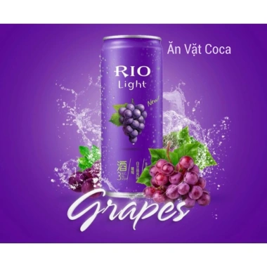 Rio Cocktail Trái Cây 330ml - Giá chỉ 42.000đ, vị tươi mát giải khát nhanh