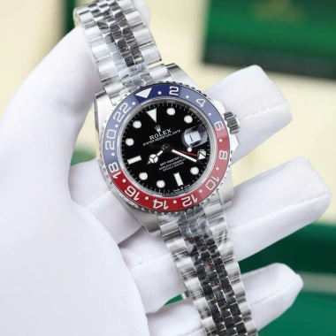 RL GMT Pepsi VS 40mm – Kính Sapphire nguyên khối, Máy 3.285, Vỏ thép 904L, Chống nước 5ATM – 16.5 triệu 4