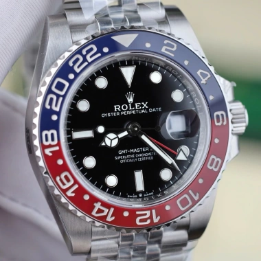 RL GMT Pepsi VS 40mm – Kính Sapphire nguyên khối, Máy 3.285, Vỏ thép 904L, Chống nước 5ATM – 16.5 triệu 5