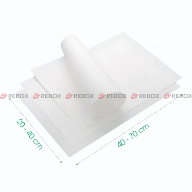 RMGPx 100 tấm giấy Pelure gói hàng đa size Giấy nến, gói quà, giảm giá 39.600 VND