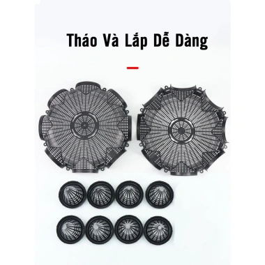 Rọ Bẫy Lươn, Tôm, Cá 8 Cửa Loại 1 Nhựa PP Thái Lan - Tặng Mồi Lồng, Giá Ưu Đãi 4