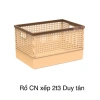Rổ Chữ Nhật Xếp Duy Tân Màu Ngẫu Nhiên - Rổ Nhựa PP Dày Dặn Tiết Kiệm Diện Tích An Toàn Mta-Mart2 92.000₫ 3
