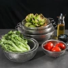 Rổ inox Gorilla Chef 22-31cm đựng rau, có quai cầm và treo, tiện lợi, giảm còn 31.500 VND 2