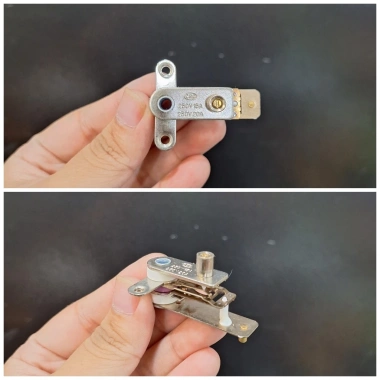 Rơ le lưỡng kim đa năng thay thế nồi chiên, nồi nướng, chảo lẩu - Giá 25.000đ 8 Rơ le lưỡng kim đa năng thay thế nồi chiên, nồi nướng, chảo lẩu - Giá 25.000đ 8